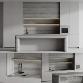 Kitchen with island 2